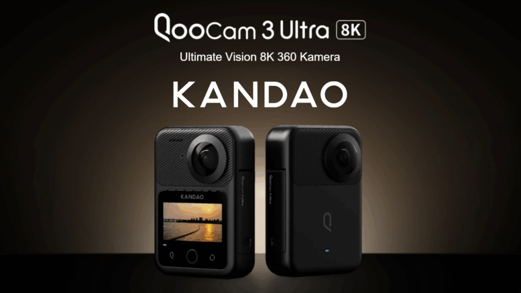 Kandao QooCam 3 Ultra: 8K 360° Video için Yeni Nesil Aksiyon Kamerası