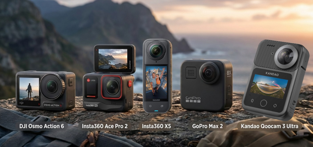 2025’in En İyi 8K Aksiyon Kameraları: Detaylı İnceleme ve Tavsiyeler